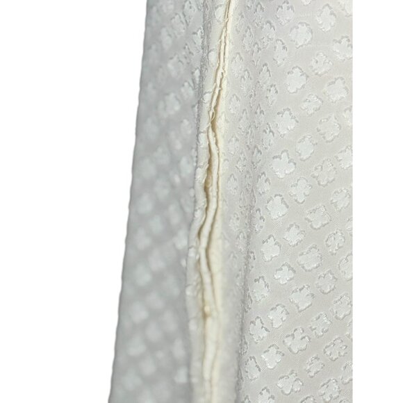 Banana Republic Womens Dillon Classic Fit Ruffle Collar Blouse M White Beach - Picture 10 of 12